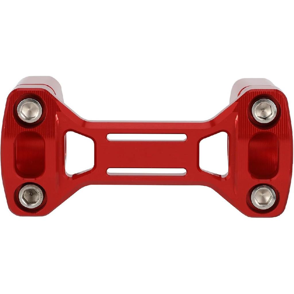 Motorcycle Handlebar Mount Clamp Risers1 1/8" Triple Tree Bar Mount with Risers for CRF 110 CRF110F CRF110 CRF 110F 2013 2014 2015 2016 2017-2024 Red