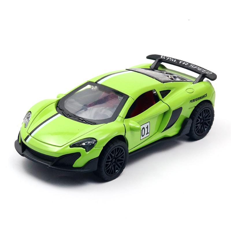 Bagged Alloy Model Sporting Car Ornament - Boys' Toy Gift