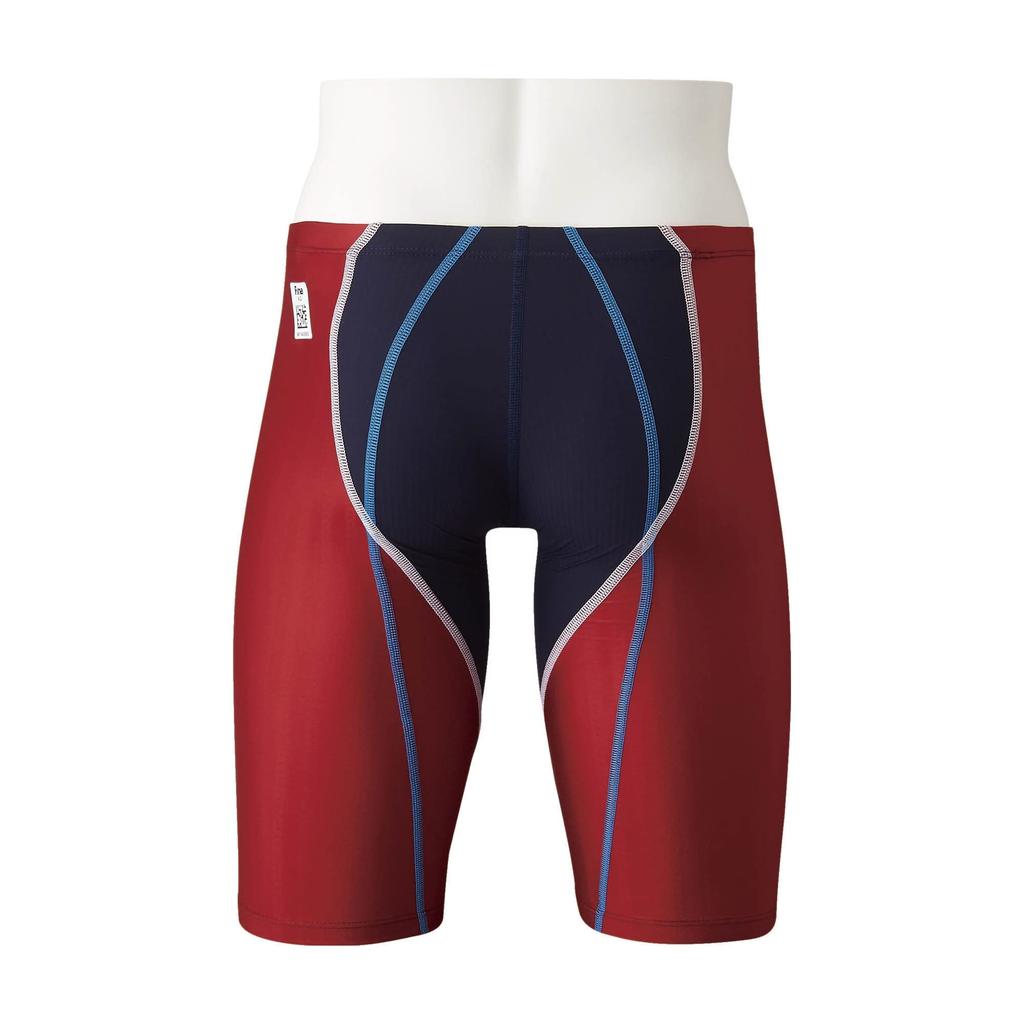 MIZUNO FXSONIC Pri Half Spats Competition Swimsuit for Race and Sizes N2MB1030, Practice, XS-XL