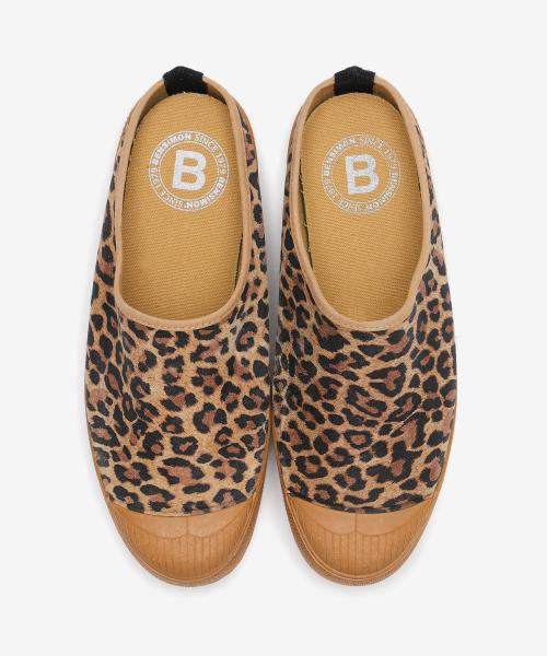 [BENSIMON] Limited Mule Leather - Leopard 5000837964
