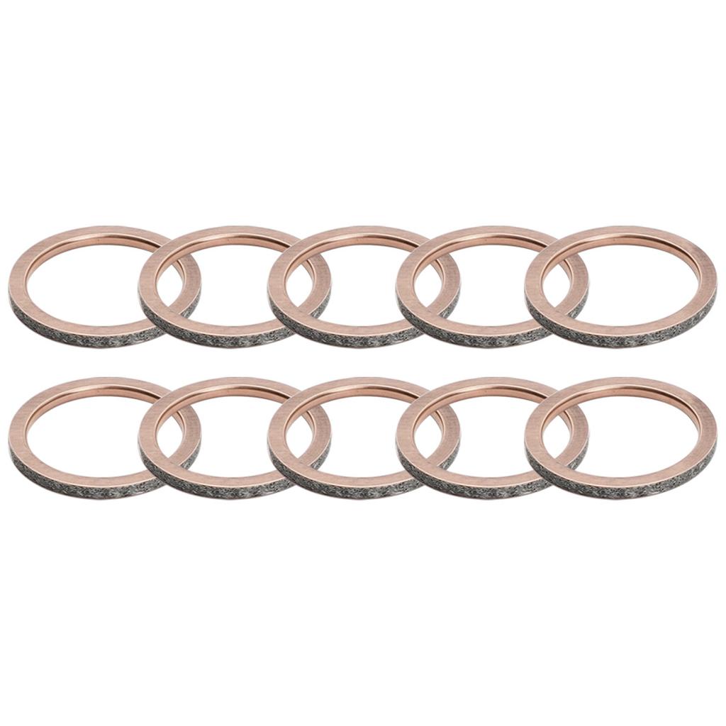 Motor Exhaust Pipe Gasket For Suzuki GSXR600 GSX-R600 97-15 GSXR750 96-15 GSXR1000 01-06 GSX1400 02-07 GSR750 11-16