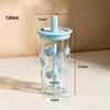 Miffy New Creative Glass Cup, Cartoon Cute High-Value Large Capacity, With Lid, Home Tea Cup, Girlish, Student, Beautiful Cup