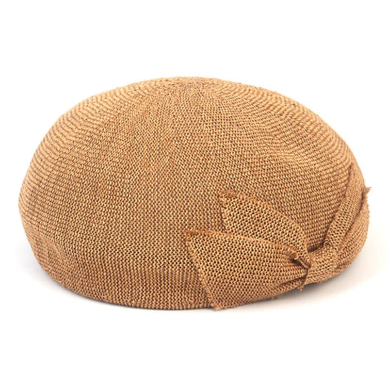 

Универсальная химия Летняя лента Коричневый берет Берет FREE