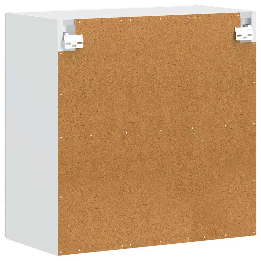 Vidaxl Kitchen Wall Cabinet with Glass Door, Porto, Grey