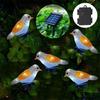 LED Solar Acrylic Bird String Lights - Outdoor Festive Decoration for Courtyard and Christmas Trees