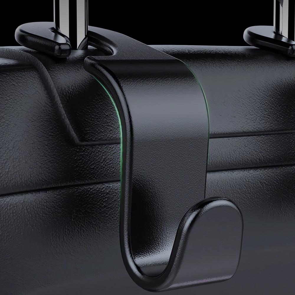 2pcs Creative Car Hook Seat Hanger Hooks Behind-seat Accessories Organizer Hook Bags Clothes Sundries Vehicle Interior Clip