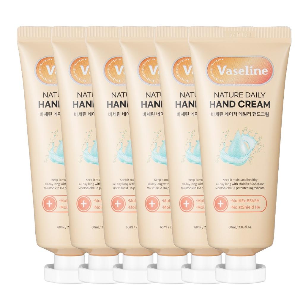 

Vaseline Nature Daily Hand Cream 60ml x 6