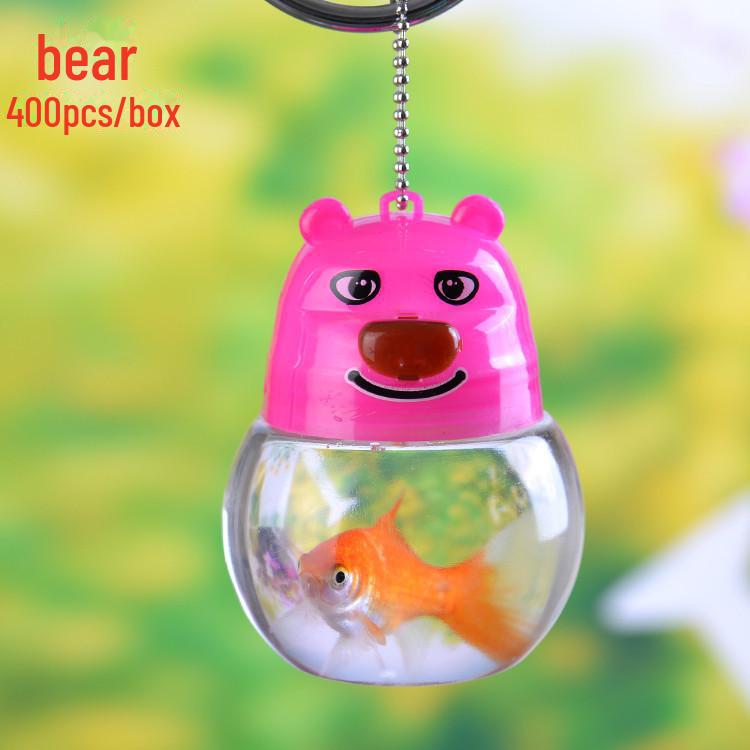 Compact Breathable Plastic Fish Tank with Air Hole for Small Fish or Turtles