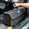 CTCE1 Car Trunk Organizer Box Large Capacity Folding Storage Bag For BMW E91 X5 E70 F11 E30 F31 X3 F25 E61 E83 X1 E53 E87 F40 /Sticker
