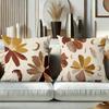 Floral Patterned Cushion Covers For Home Decor Polyester pillowcase, sofa decorative cushion cov Headboard Pillow