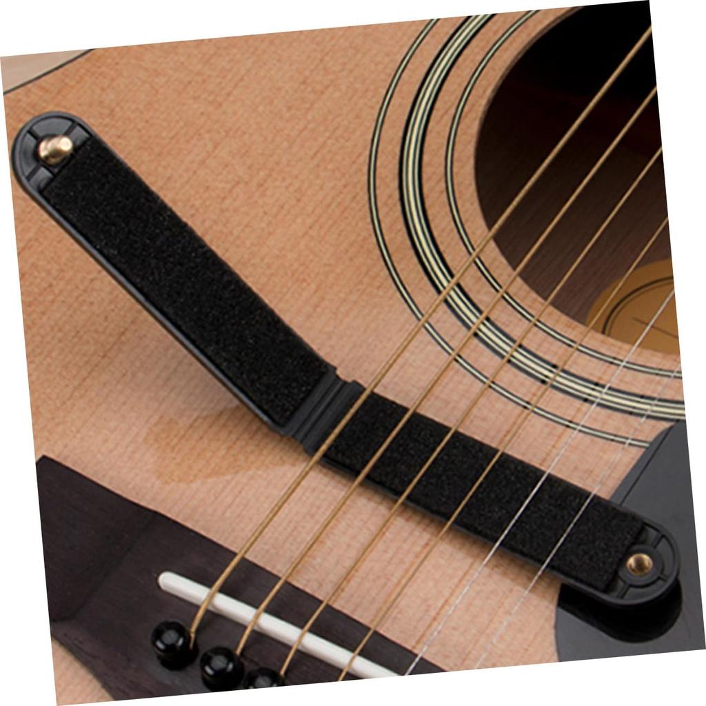 Abaodam Guitar Muting Acoustic Guitar String Mute Screw Adjustable Volume Compact for Music Late Night School Summer Festivals Stand, Accessories,