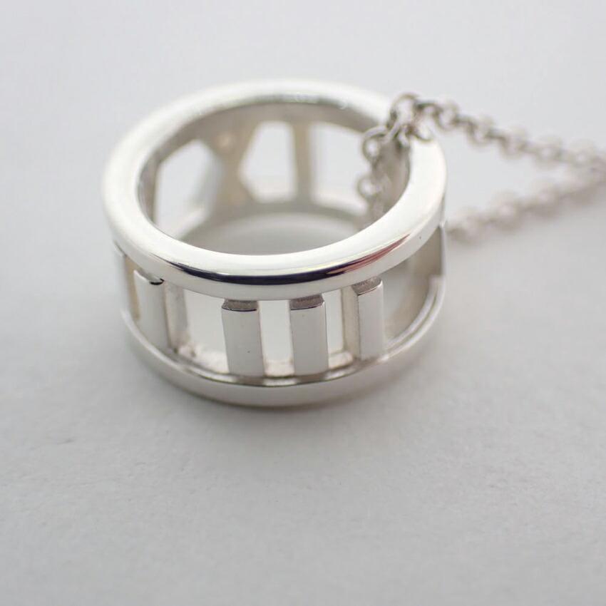 [Folosit] TIFFANY/Pandantiv deschis Tiffany 925 Atlas/g451-44