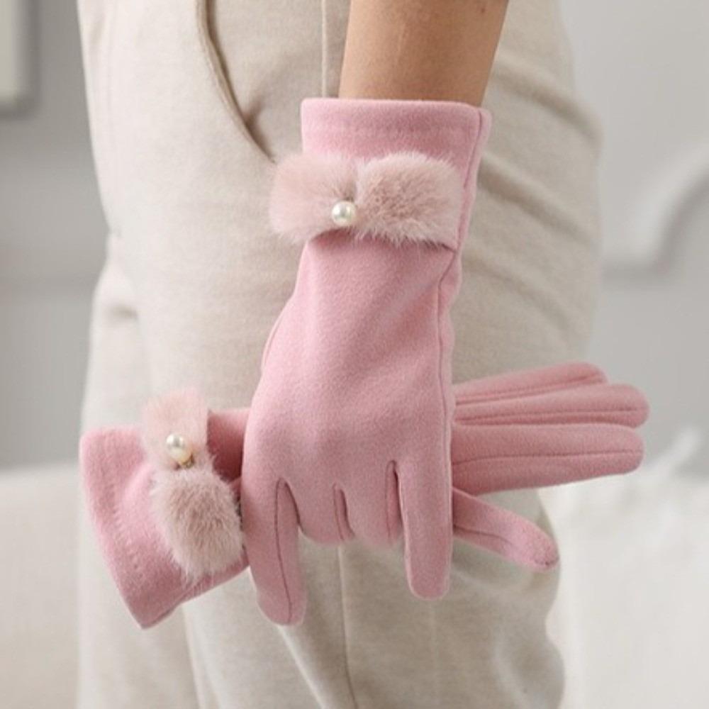 Full Finger Touch Screen Gloves Warm Driving Mittens New Winter Gloves  Gift