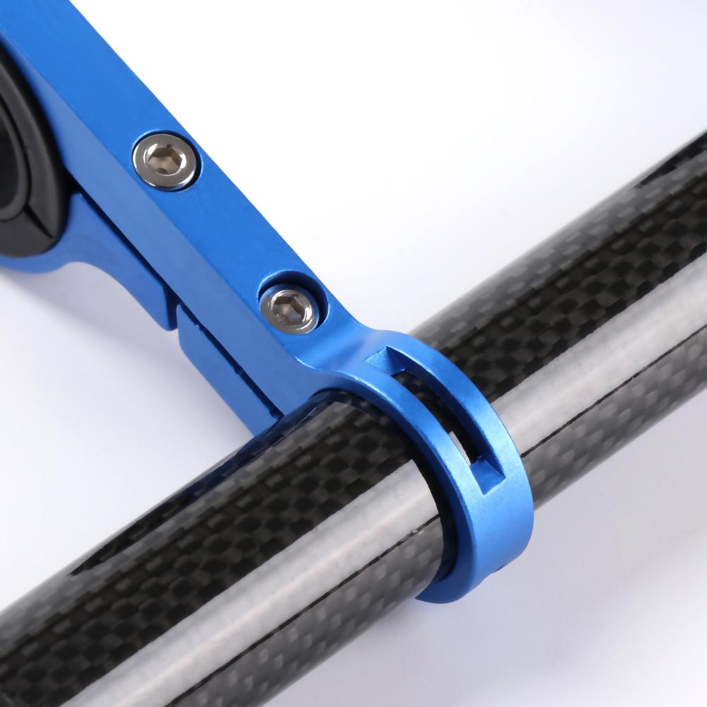 Fashion Lamp Mount Bicycle Fiber Aluminum Alloy Bike Handlebar Extender Double Tube Bracket