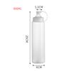 12/16/24oz Condiment Plastic Squeeze Bottle For Ketchup Oil Dispenser Transparent Salad Sauce Bottles Seasoning Kitchen Gadgets