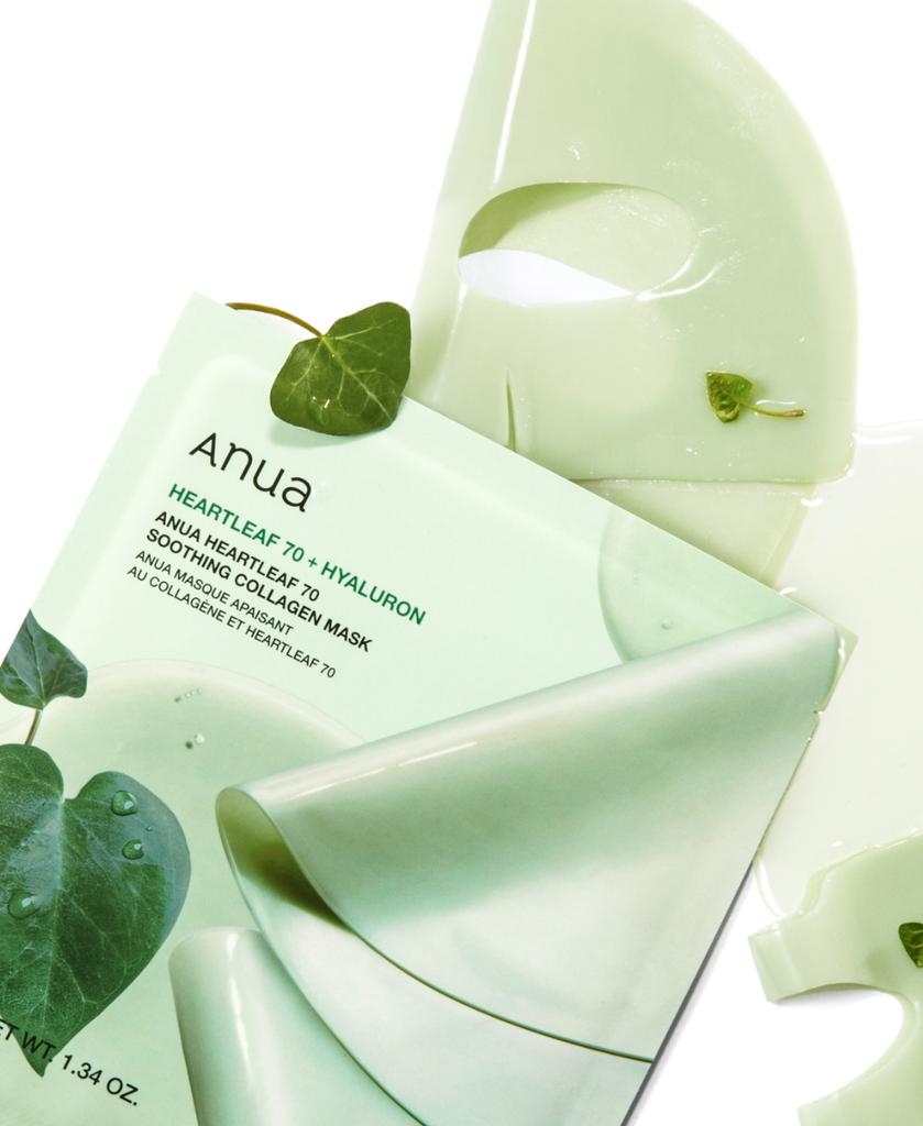 Anua Heartleaf 70 Soothing Collagen Mask 38g (4 Sheets)