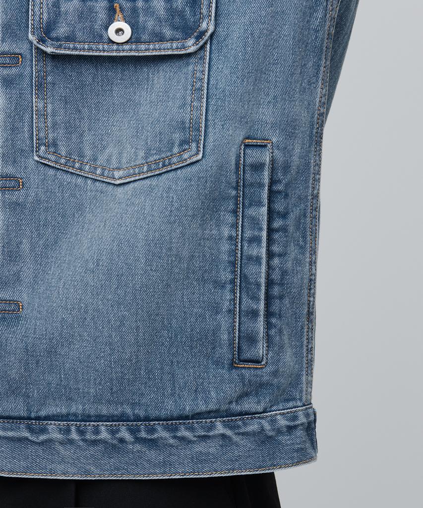 Musinsa Standard Relaxed Denim Trucker Jacket 2 [Light Indigo]
