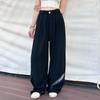 Lyocell Tencel Wide-leg Pants Women's Summer New Drape Loose High-waisted Versatile Casual Mopping Linen Pants