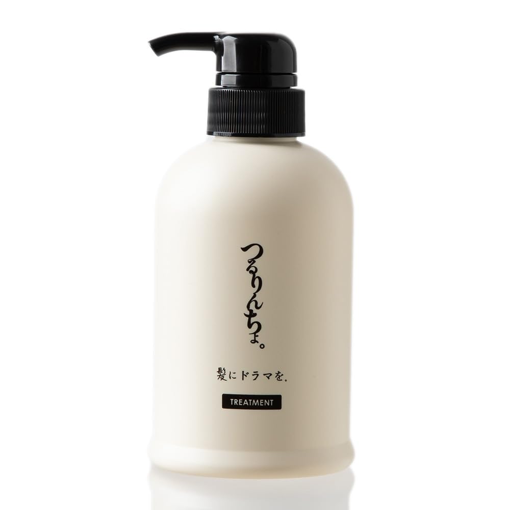 Add drama to your hair with Tsururincho Treatment, for heat treatments, 380g, salon-exclusive, for curly, damaged, and bleached hair.
