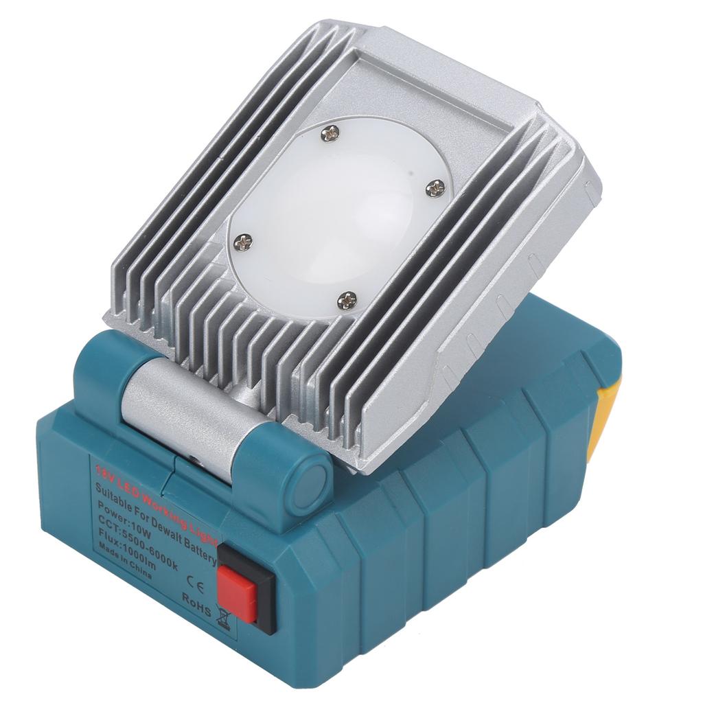 LED Tool Light Lithium Battery Interface Work Lighting Lamp 1000LM 18V ‑10W