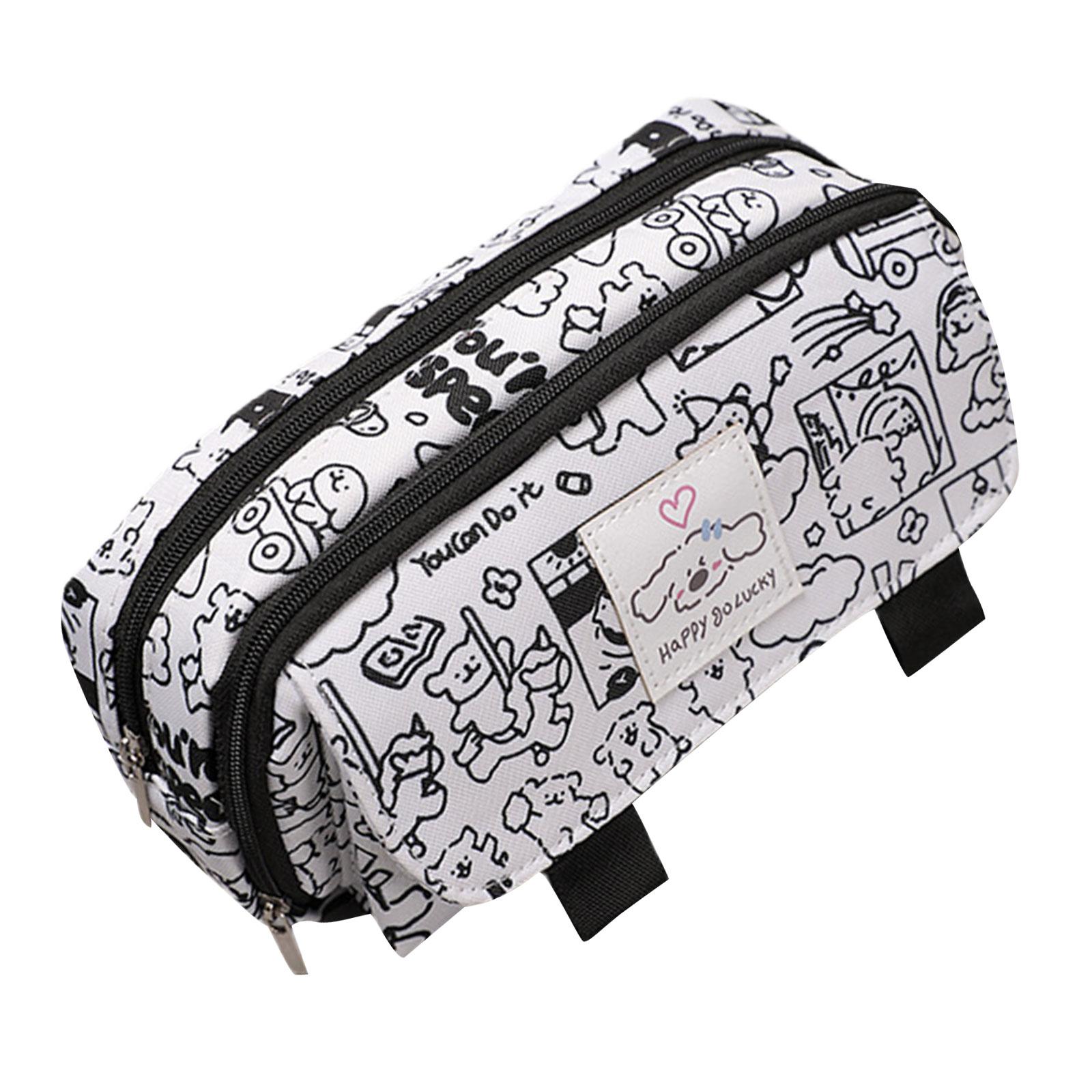 

Многофункциональный пенал большой емкости, расширяющийся пенал с несколькими отделениями, карманы для карандашей и ручек для студентов и взрослых 1