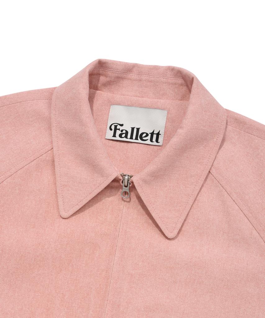 Fallett Pigment Oversized Blouson Salmon