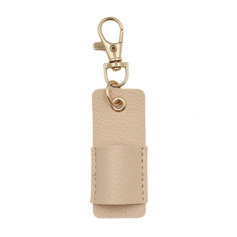Neck Nurse Pen Clip Portable Keychain Compact Leather Pen Holder Office Pen Storage Clip