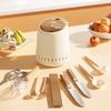 ZISIZ 360° Rotating Multifunctional Chopstick & Utensil Drainer