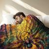 Forest spider digital-printed polyester Bedroom velvet flannel soft sofa cover blanket Fleece soft sofa cover blankets for beds