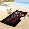 Atlanta Falcons Print Beach Towel, Large Soft Quick Dry Towel for Beach Camping Swimming