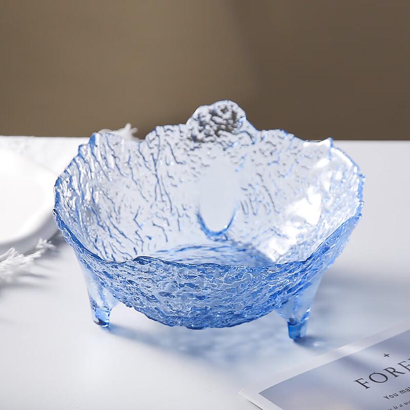 Flavinmci European Style Glass Fruit Salad Bowl