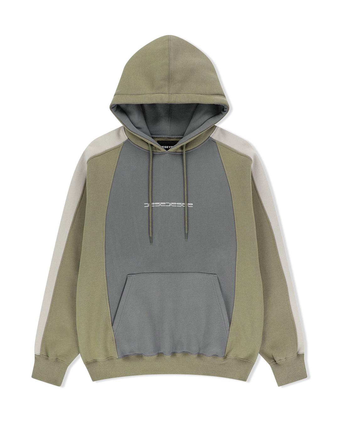 Yes Ic Triple Raglan Hoodie Khaki Khaki/S