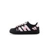 Street Talk Niedrige Skateboard-Schuhe Damen Schwarz Pink JS5053(Team840-)