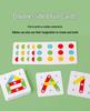 2-in-1 Children's Educational Color Matching Puzzle Set