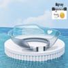 Children's Waterproof Cartoon Bath Cap with Ear Protection - Thickened Leak-Proof Double Layer Design