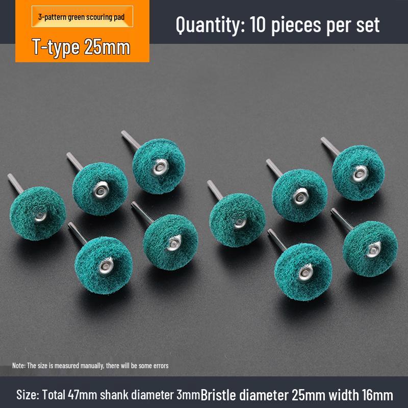 Electric Grinder Steel Wire Brush Polishing Head for Rust Removal and Walnut Polishing