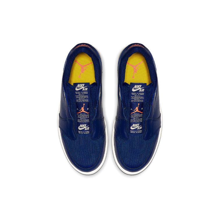 Jordan 1 Retro Low Slip Blau Void Damen AV3918-408