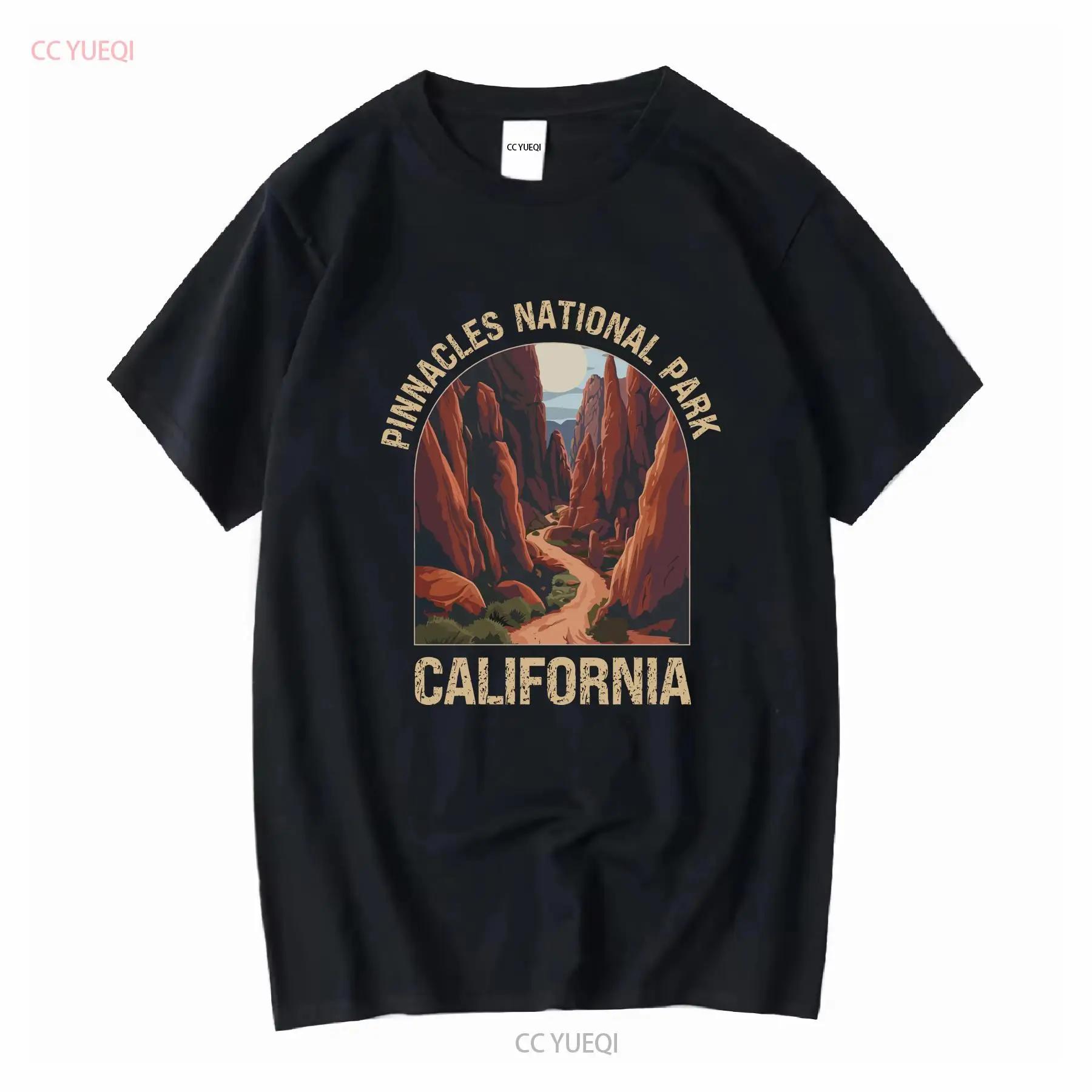 Pinnacles National Park shirt T Parks California Vacation travel Hiking Camping gift long or short sleeves vintage Washed homme S разноцветный