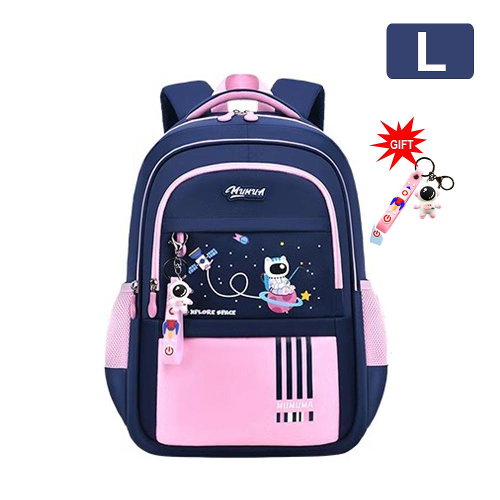 Cute School Backpack Set for Girls Elementary Middle School Student Book Bag
