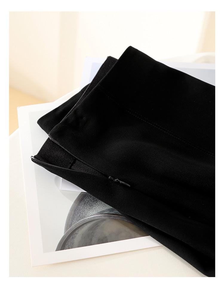 Collar Design Sense Flared Pants for Women In 2026 Spring Fashion, Versatile and Slimming Casual Pants