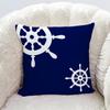 Blue Decorative Pillowcase Living Room Office Decoration Home Pillowcase