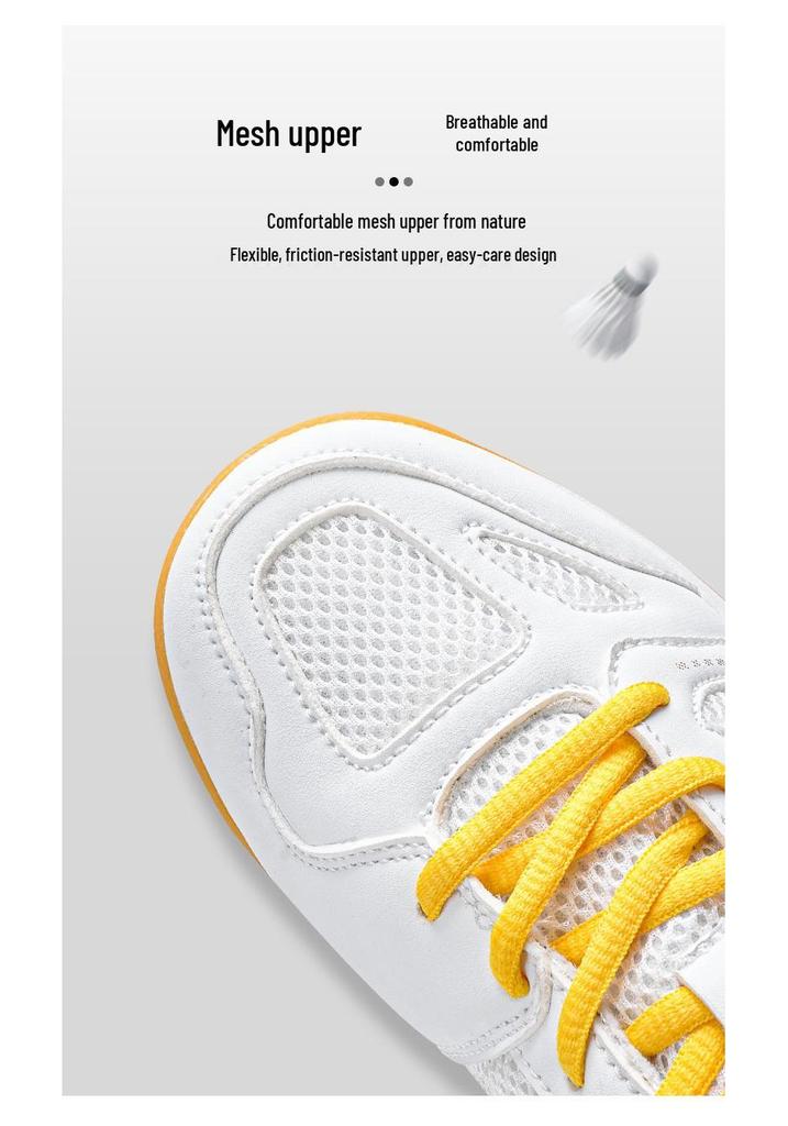 Unisex Breathable Professional Badminton & Table Tennis Shoes - New Model for Training & Student Use