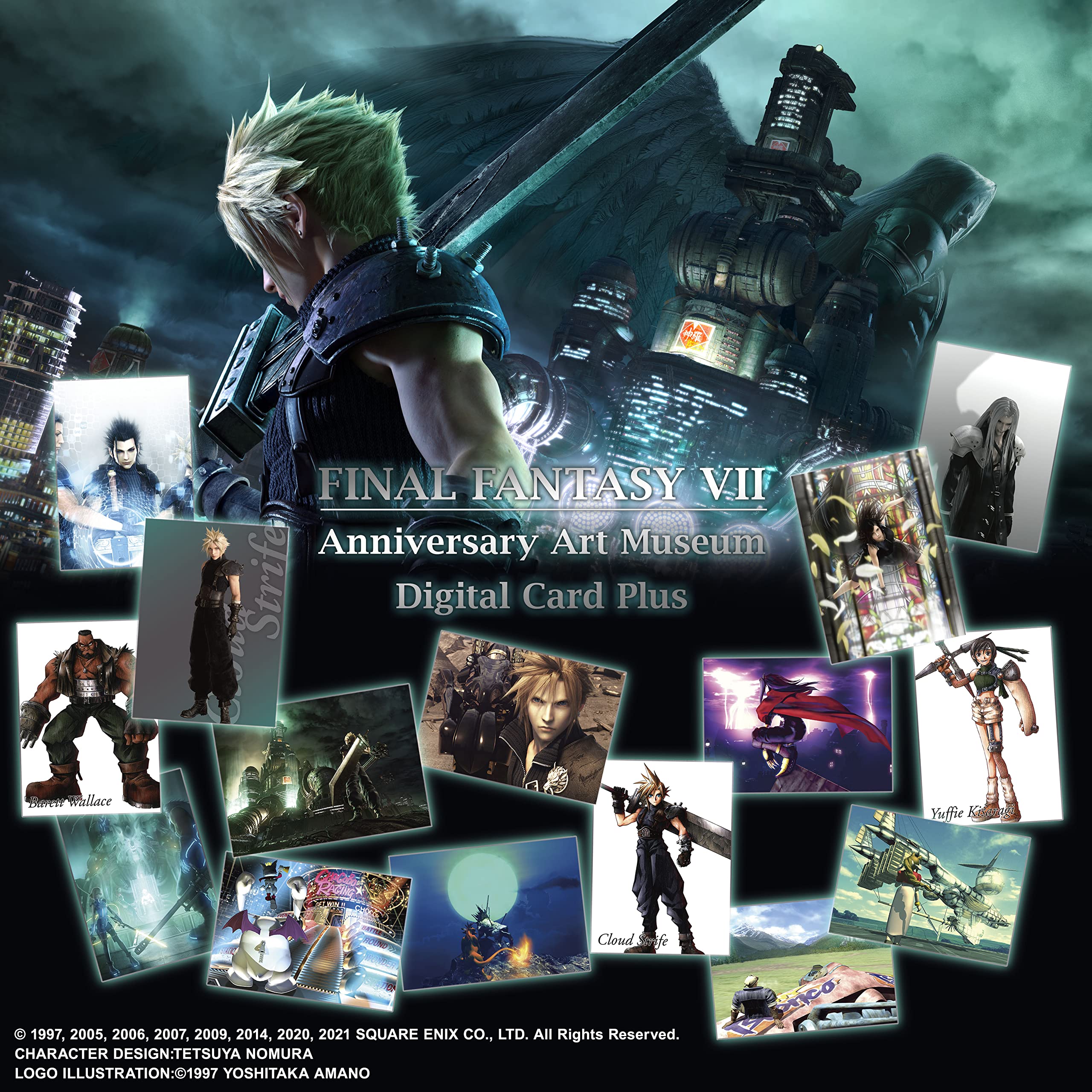 

Final Fantasy VII Anniversary Art Museum Digital Card Plus (BOX)