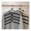 Modern Minimalist Multi Layer Clothes Hanger With Anti Slip Design For Laundry Room