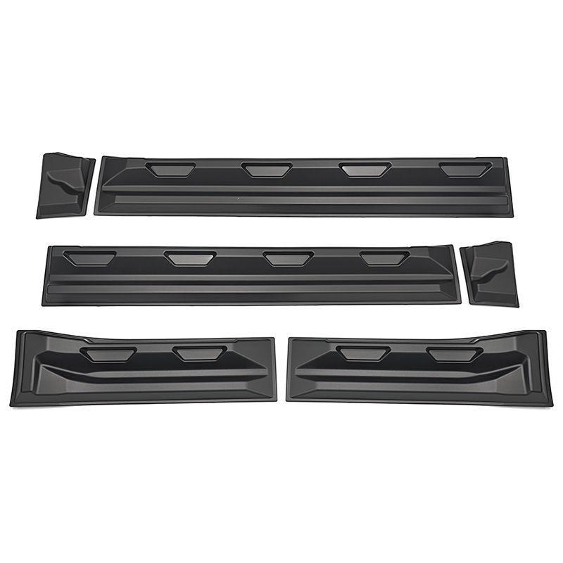 Compatible with 26 Jetour Traveler Models: CDM Shan Hai T2 Black Warrior Side Skirt Guard Plate Exterior Kit