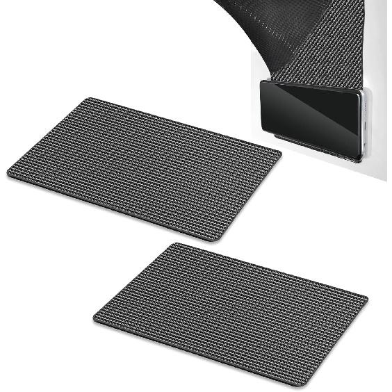 

Dashboard Anti-Slip Mat, 10.63 x 5.9 PU Waterproof Central Control Instrument Panel Storage Protection Mat, Cuttable Super Strong Adsorption