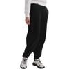 Fila Original Fashion Trend Sports Comfortable Versatile Winter Fleece Lined Warm Knitted Casual Pants Women Bottoms Black F11W549601FBK