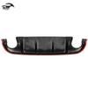 Rear Lip Grille In Carbon Fiber for 2014-2017 Infiniti Q50 (Non-Lighted)
