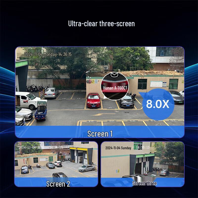 AUX Outdoor HD 360° Smart PTZ Security Camera CN plug (adapter included)