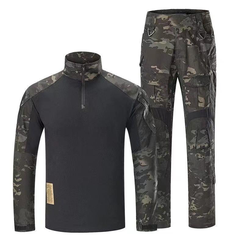 G3 Frog Suit Uomo Manica Lunga Camouflage Americano CP Istruttore Outdoor Ventilatore Militare Allenamento